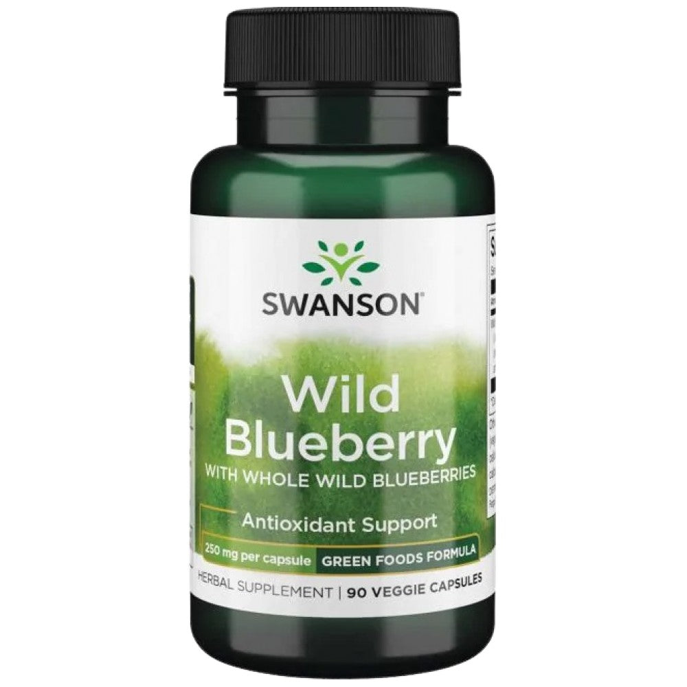 SWANSON Wild Blueberry 250 mg - Дива боровинка 250 mg
