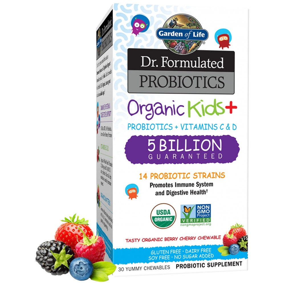 Garden Of Life Dr. Formulated Probiotics Organic Kids+ - Детски пробиотик