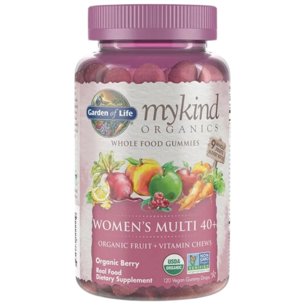 Garden Of Life Mykind Organics Women's Multi 40+ Gummies - Био мултивитамини гъми за жени 40+