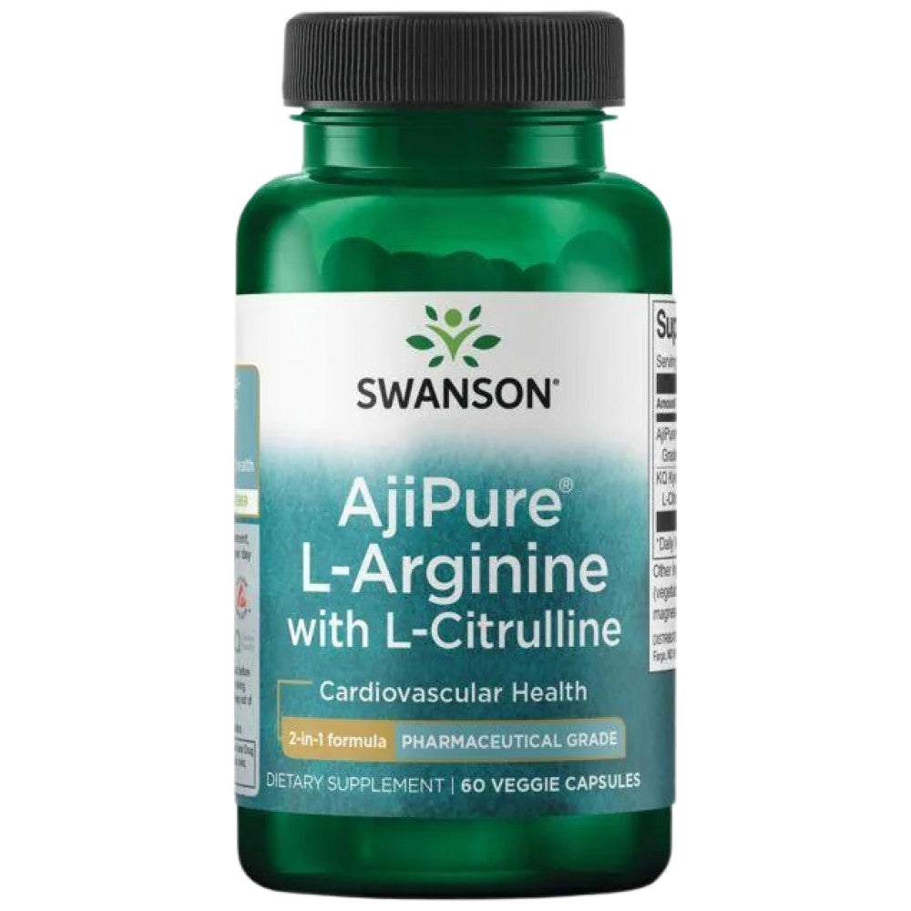 SWANSON AjiPure L-Arginine With L-Citrulline - Аргинин с цитрулин