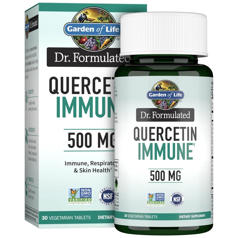 Garden Of Life Dr. Formulated Quercetin Immune 500 mg - Кверцетин за имунитет 500 mg