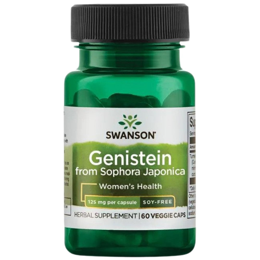 SWANSON Genistein from Sophora Japonica 125 mg - Генистеин изофлавони 125 mg