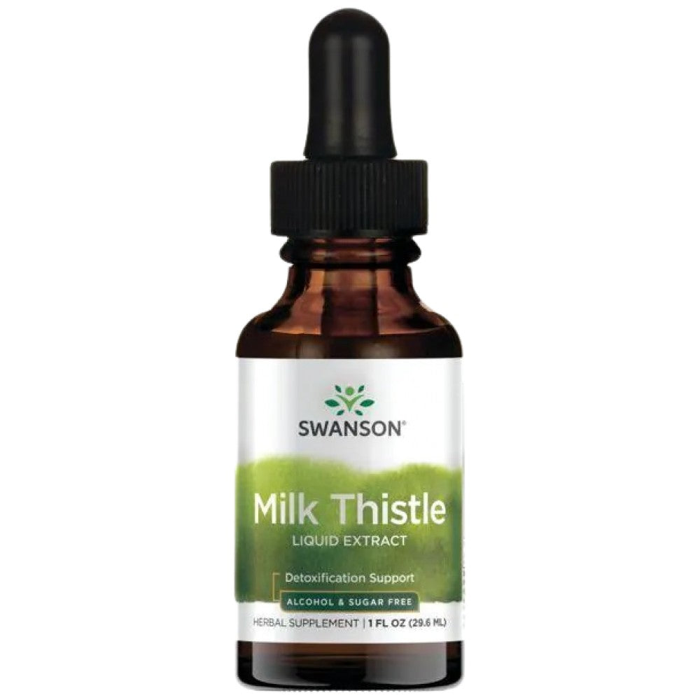 SWANSON Milk Thistle Liquid Extract - Течен екстракт от бял трън
