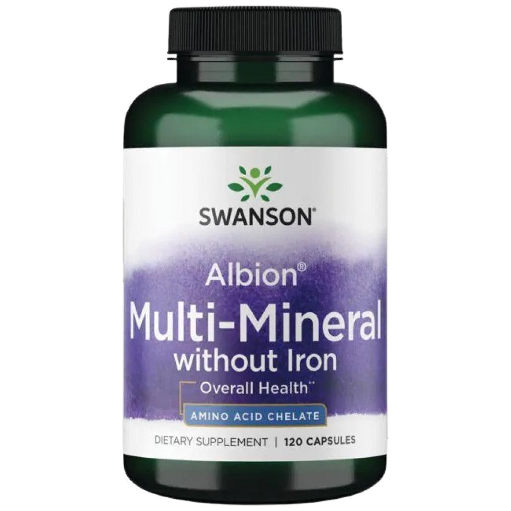 SWANSON Albion Multi-Mineral Without Iron - Минерален комплекс без желязо