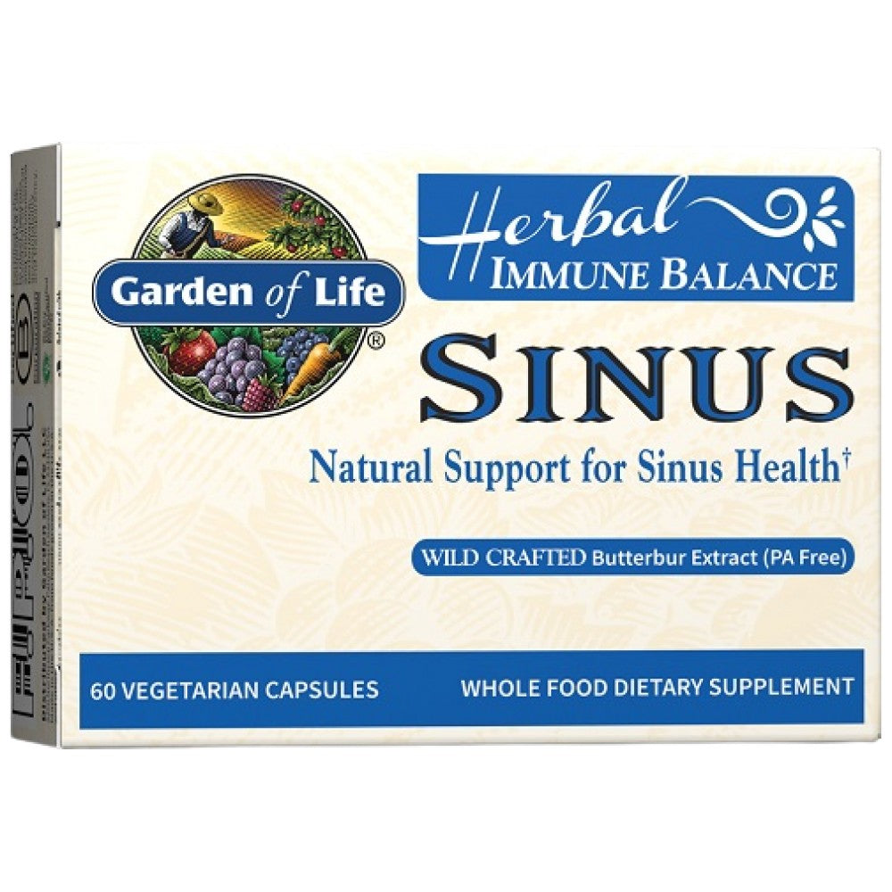 Garden Of Life Immune Balance Sinus - Формула за дихателните пътища и имунитет