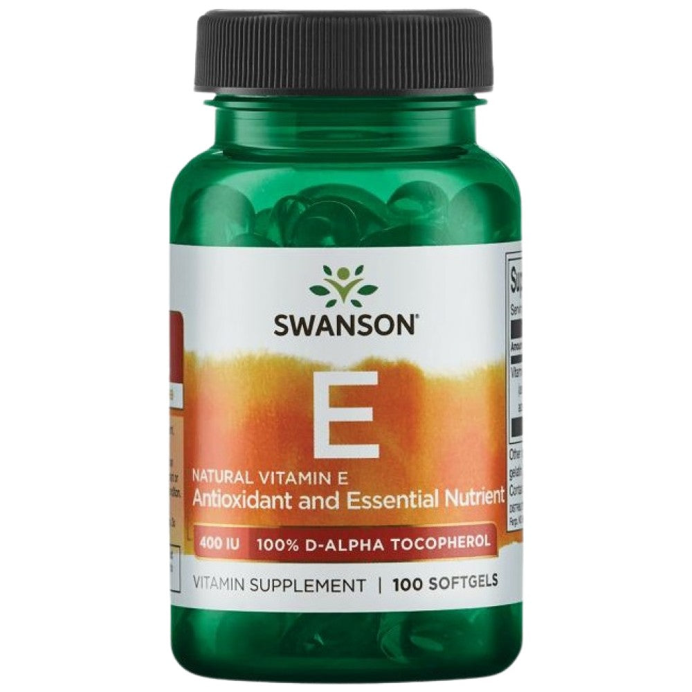 SWANSON Vitamin E 400 IU Natural - Натурален Витамин Е 400 IU