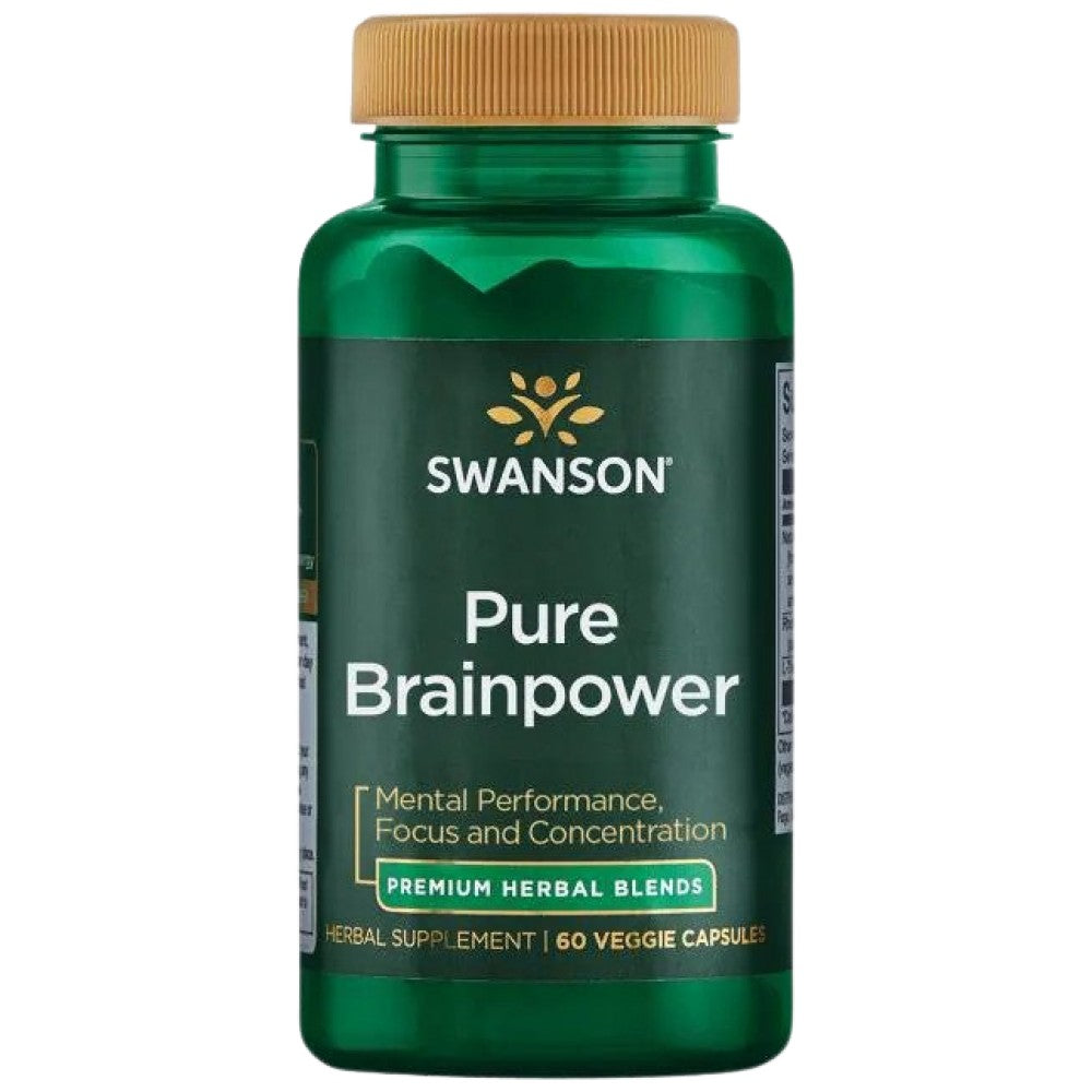 SWANSON Pure Brainpower Mental Performance - Формула за мозъчна функция