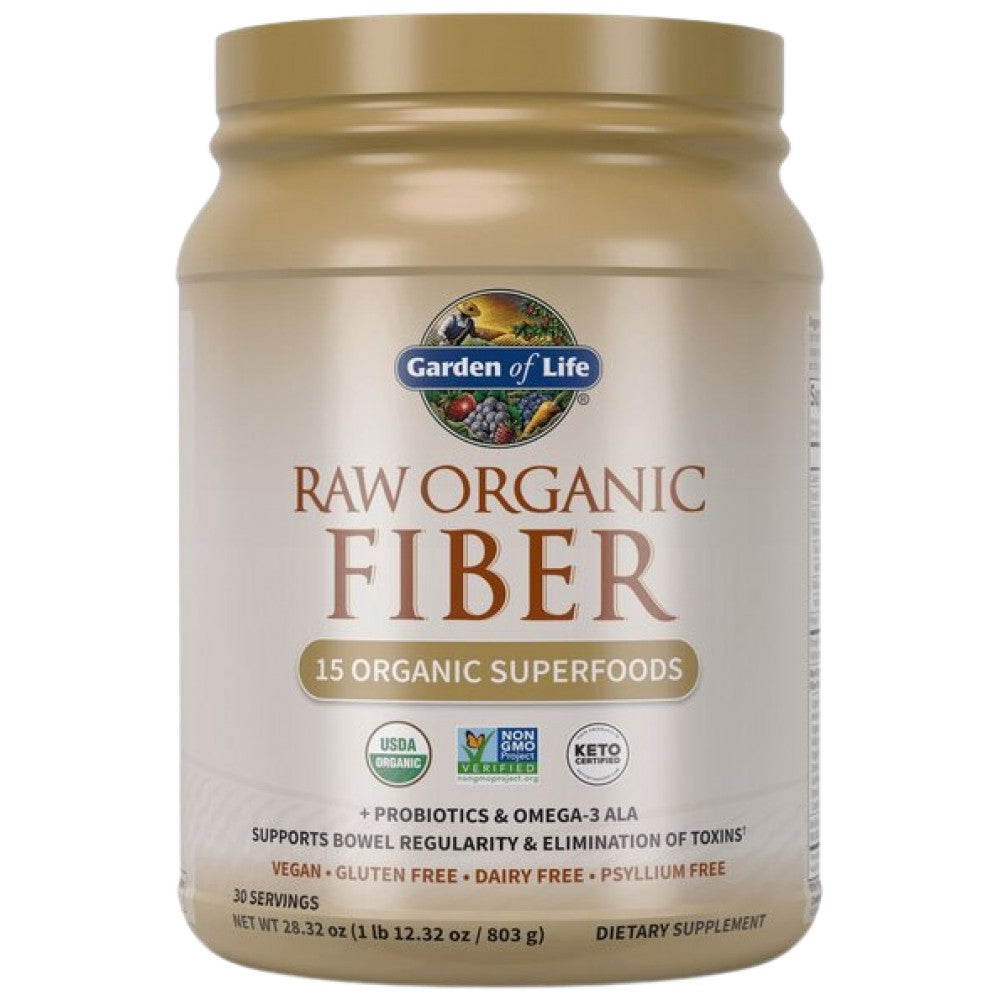 Garden Of Life Raw Organic Fiber - Био фибри на прах
