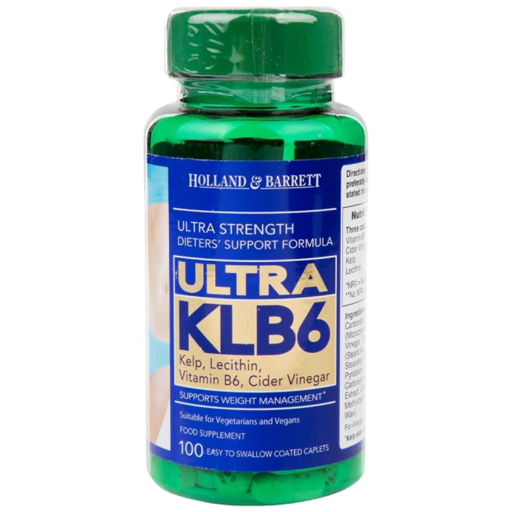 Holland And Barrett Ultra KLB6 Kelp, Lecithin, B6 and Cider Vinegar - Формула за отслабване