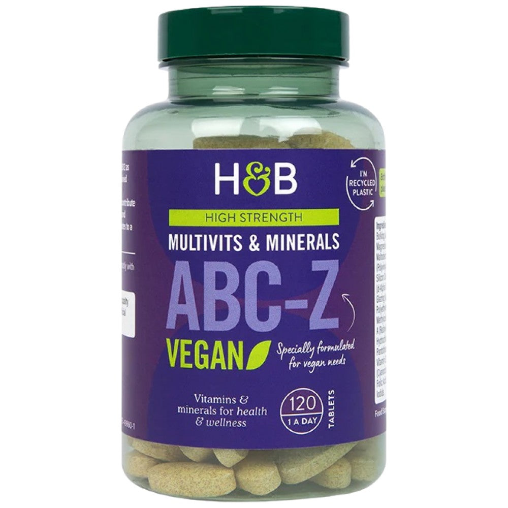 Holland And Barrett High Strength ABC-Z Vegan - Веган мултивитамини от A до Z