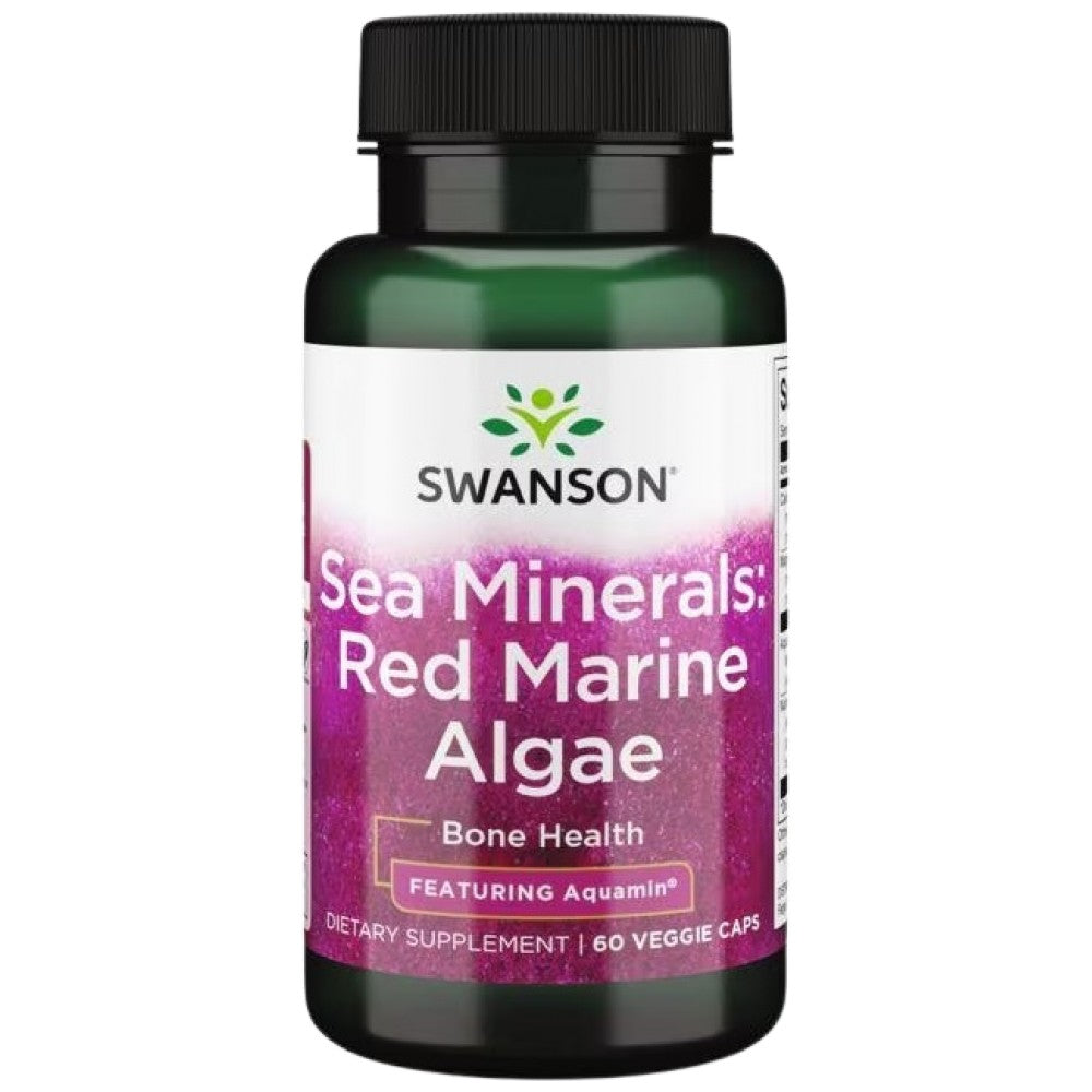 SWANSON Sea Minerals Red Marine Algae - Червени водорасли с минерали