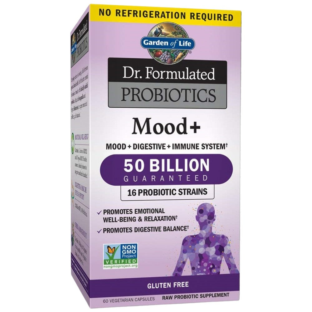 Garden Of Life Dr. Formulated Probiotics Mood+ 50 Billion - Пробиотик за настроение 50 млрд.