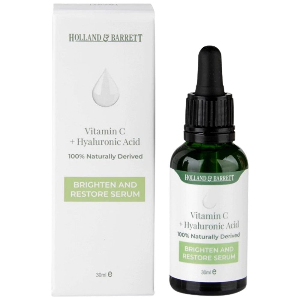 Holland And Barrett Vitamin C + Hyaluronic Acid Serum - Серум с Витамин С и Хиалурон