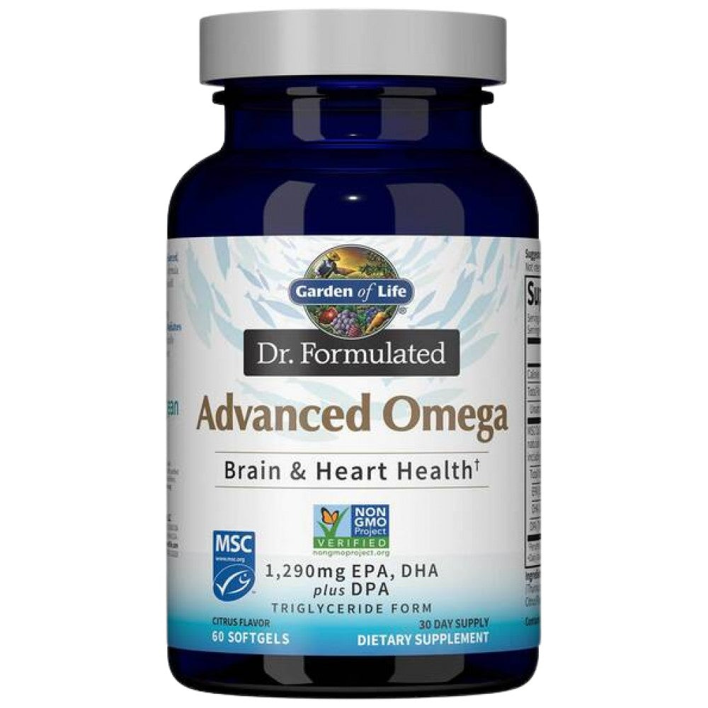 Garden Of Life Dr. Formulated Advanced Omega - Концентрирано рибено масло