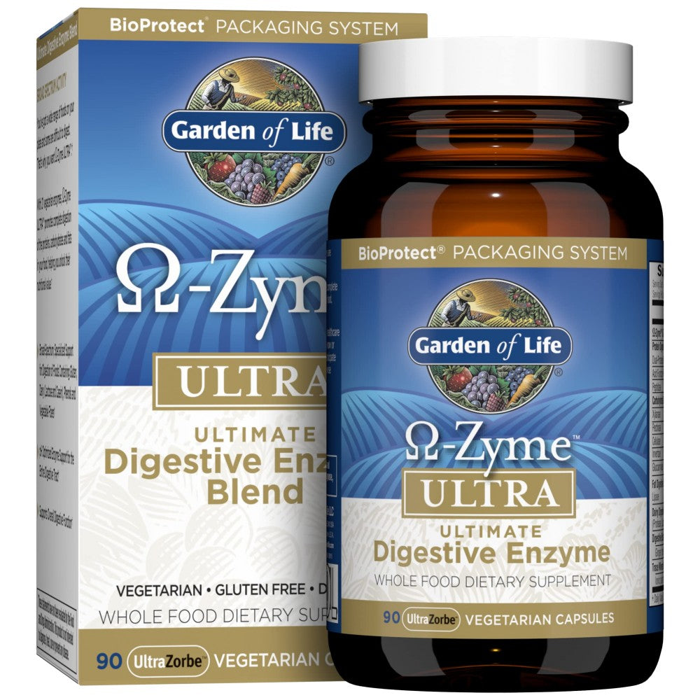 Garden Of Life Omega Zyme Ultra Ultimate Enzyme Blend - Храносмилателни ензими