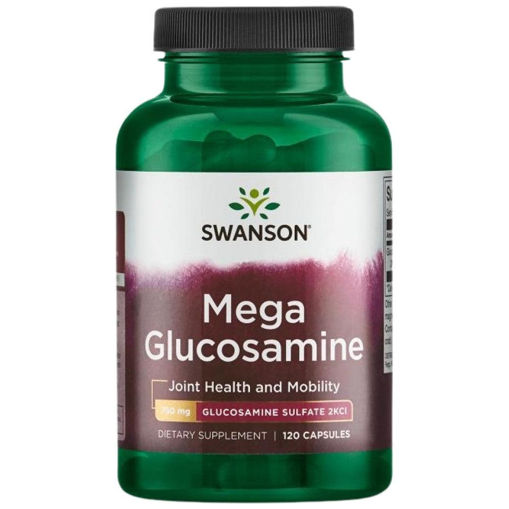 SWANSON Mega Glucosamine 750 mg - Глюкозамин 750 mg