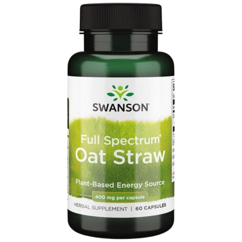 SWANSON Full Spectrum Oat Straw 400 mg - Овесена слама 400 mg