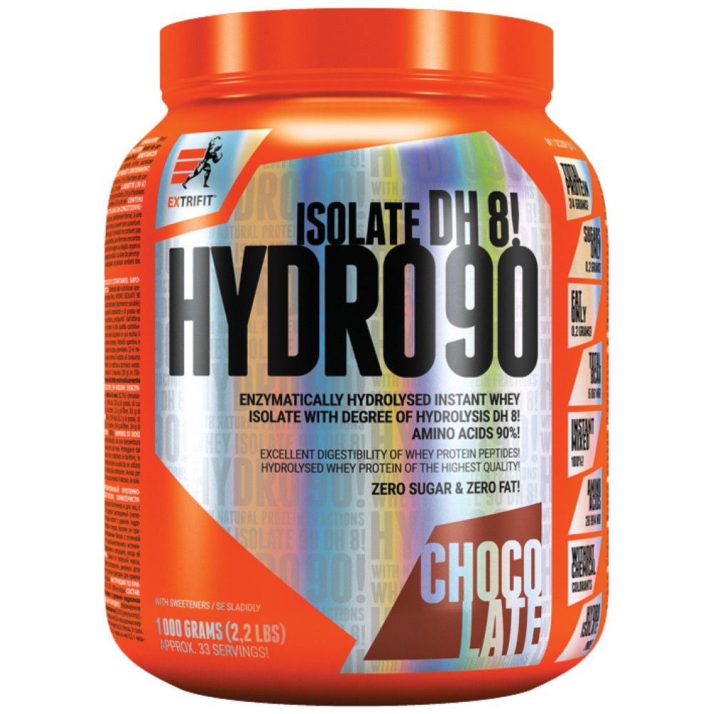Extrifit Sports Nutrition Hydro Isolate 90 DH8 - Хидролизиран суроватъчен изолат
