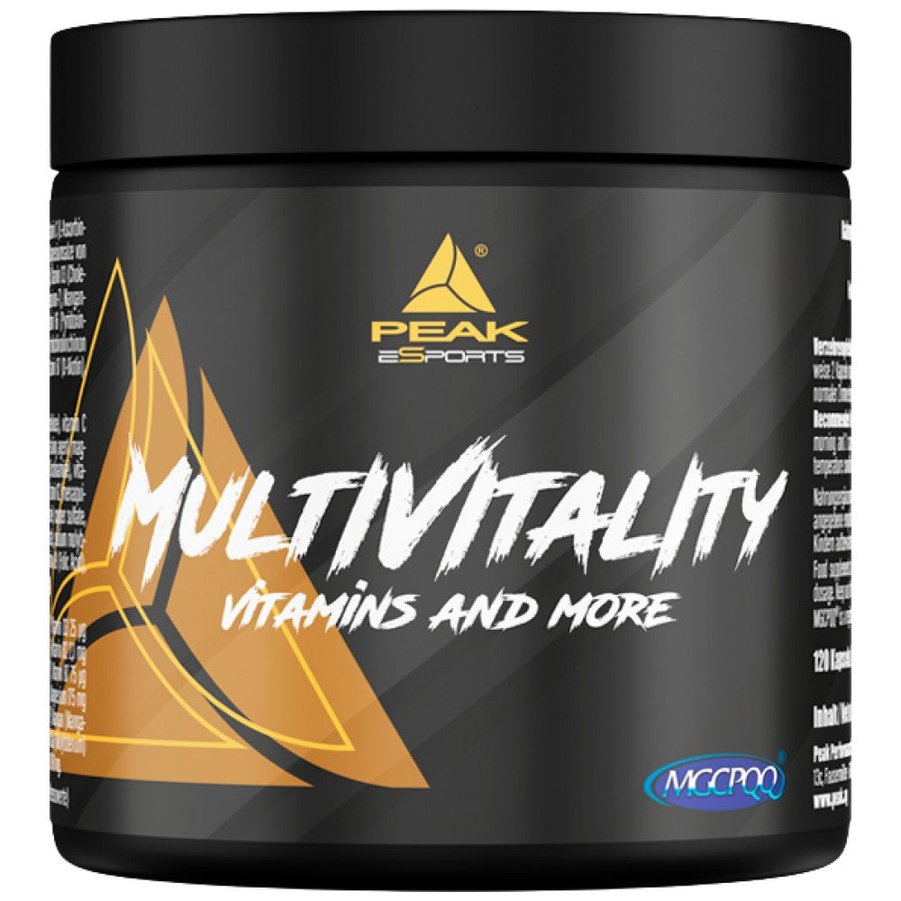 PEAK Multivitality Vitamins & PQQ - Мултивитамини с PQQ за тонус