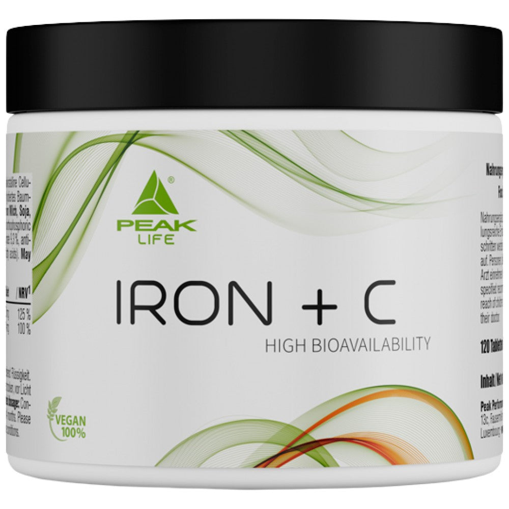 PEAK Iron + C - Желязо с Витамин C