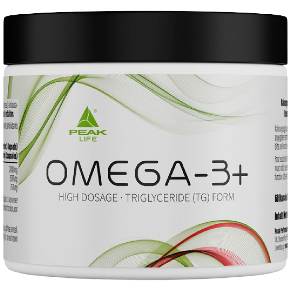 PEAK Omega-3+ - Концентрирано рибено масло Омега 3