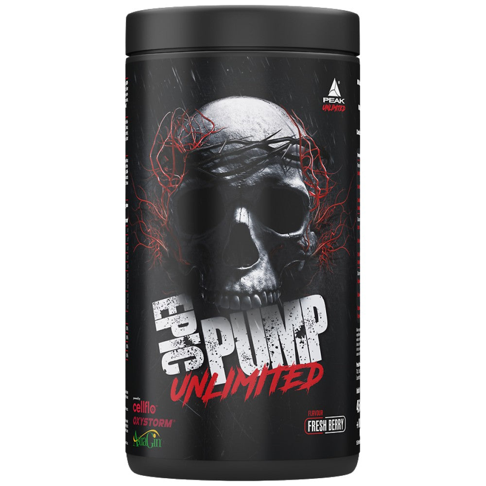 PEAK Epic Pump Unlimited with Cellflo6 & OXYSTORM + Liquid Glycerol - Помпа бустер без стимуланти