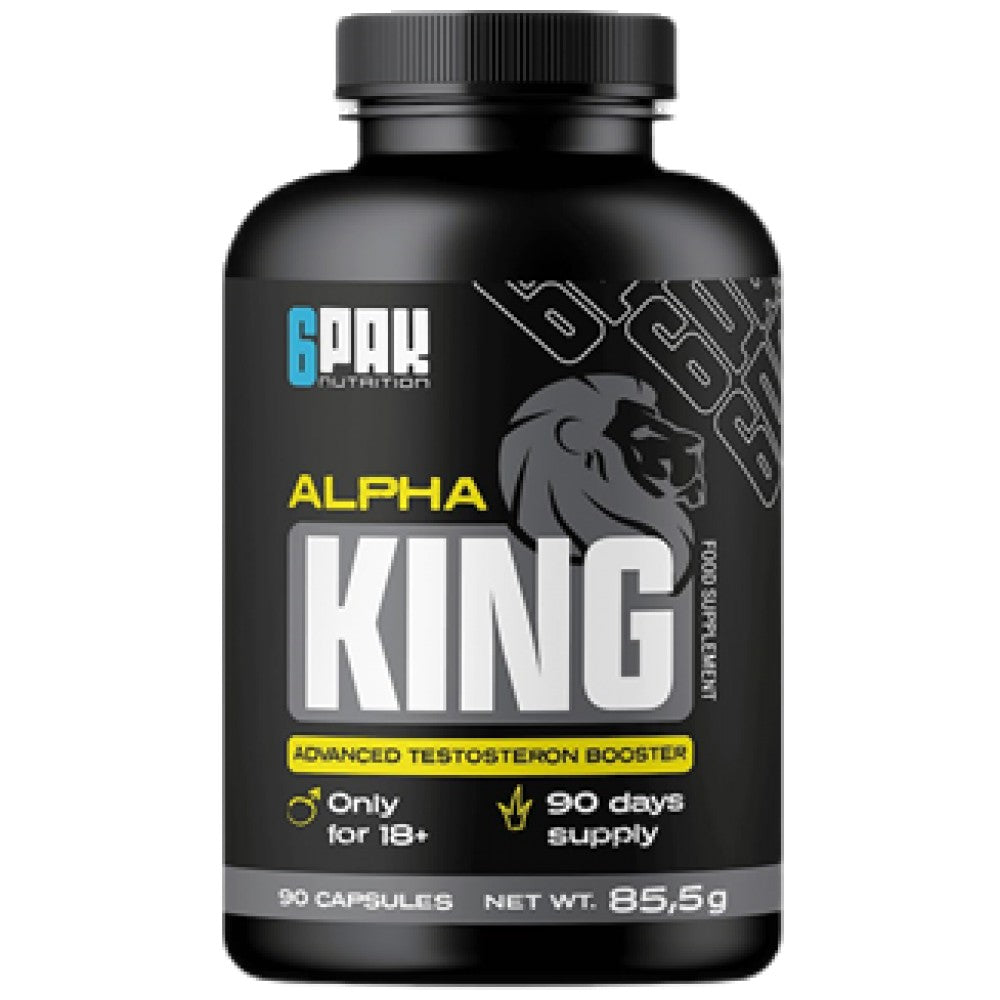 6PAK Nutrition Alpha King Advanced Testosterone Booster - Тестостеронов бустер