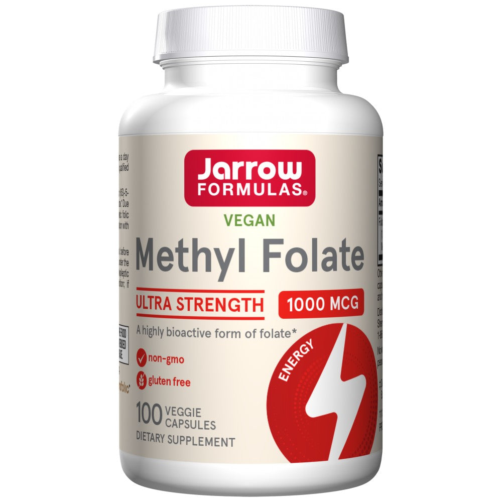Jarrow Formulas Methyl Folate 1000 mcg - Метилфолат 1000 mcg