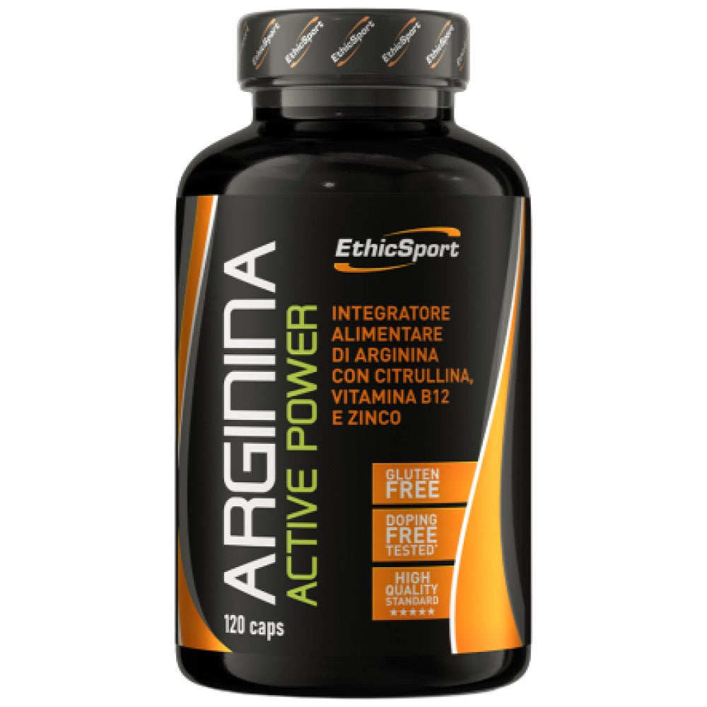 EthicSport ARGININA Active Power Caps AAKG with L-Citrulline - Аргинин с цитрулин капсули