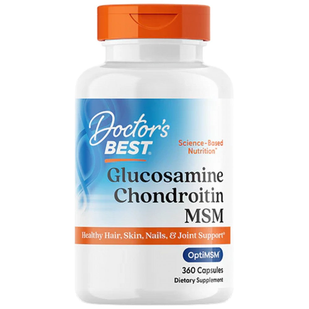 Doctor’s Best Glucosamine Chondroitin & MSM - Глюкозамин, хондроитин и MSM