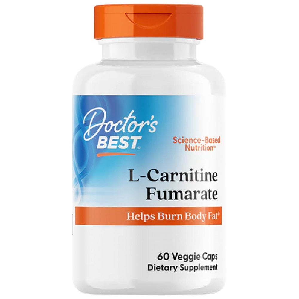 Doctor's Best BEST L-Carnitine Fumarate 500 mg - L-Карнитин фумарат 500 mg