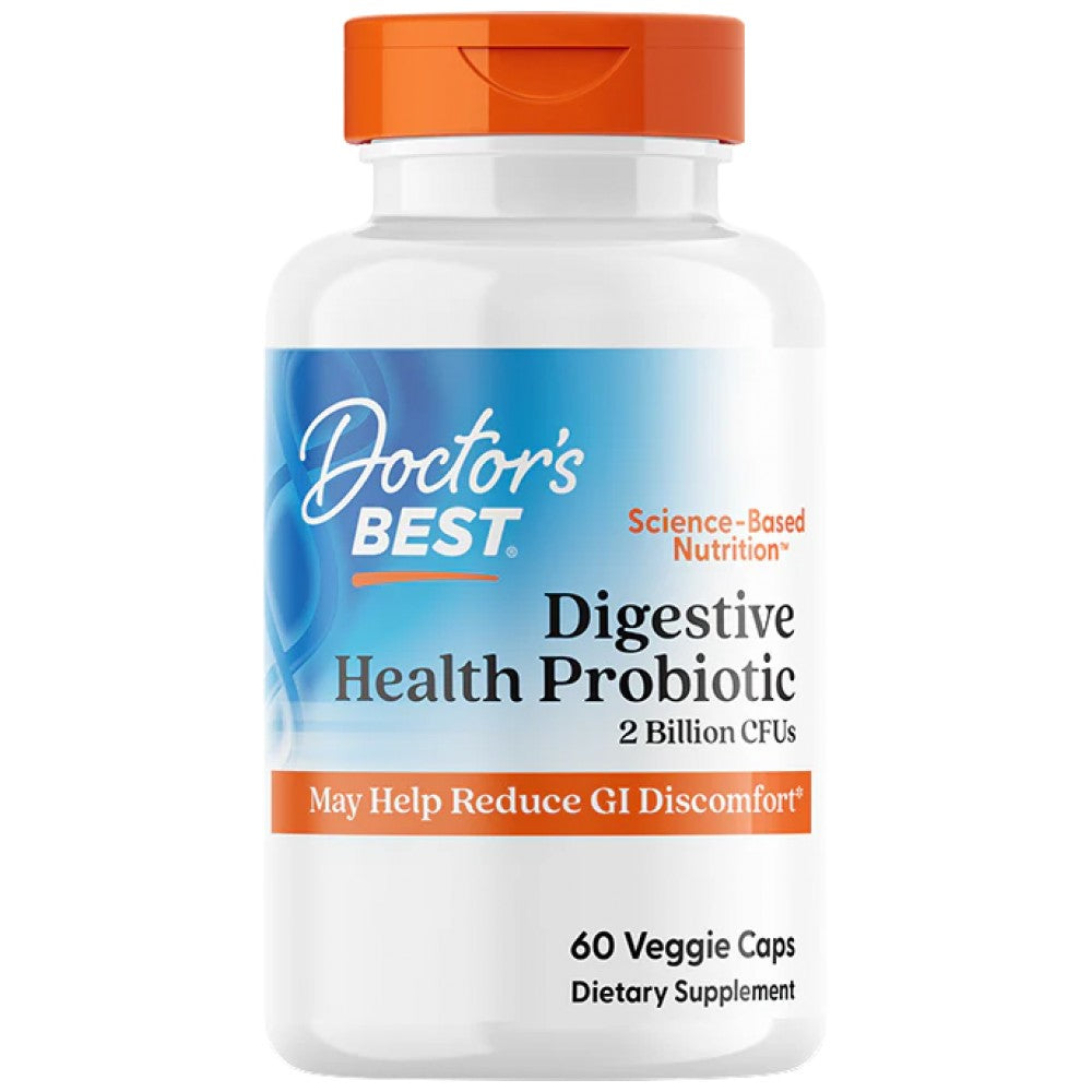 Doctor's Best Digestive Health Probiotic 2 Billion with LactoSpore - Пробиотик за храносмилане