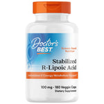 Doctor's Best BEST R-Lipoic Acid Stabilized NA-R-ALA 100 mg - Стабилна R-Алфа-липоева киселина 100 mg