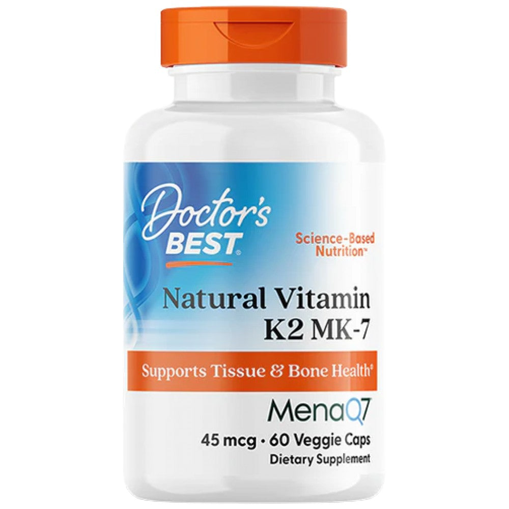 Doctor's Best Vitamin K2 MK-7 45 mcg - Витамин К2 МК-7