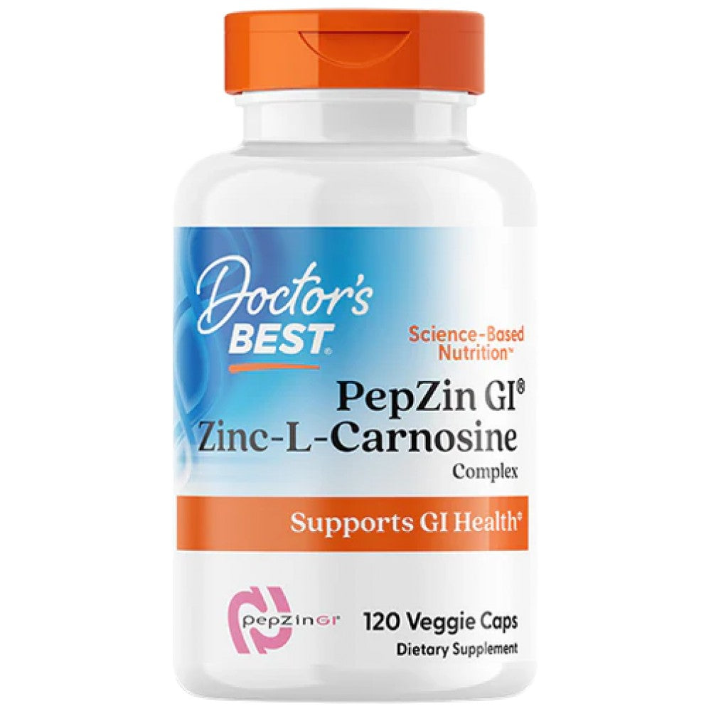 Doctor's Best PepZinGI Zinc Carnosine Complex - Цинк карнозин за стомаха