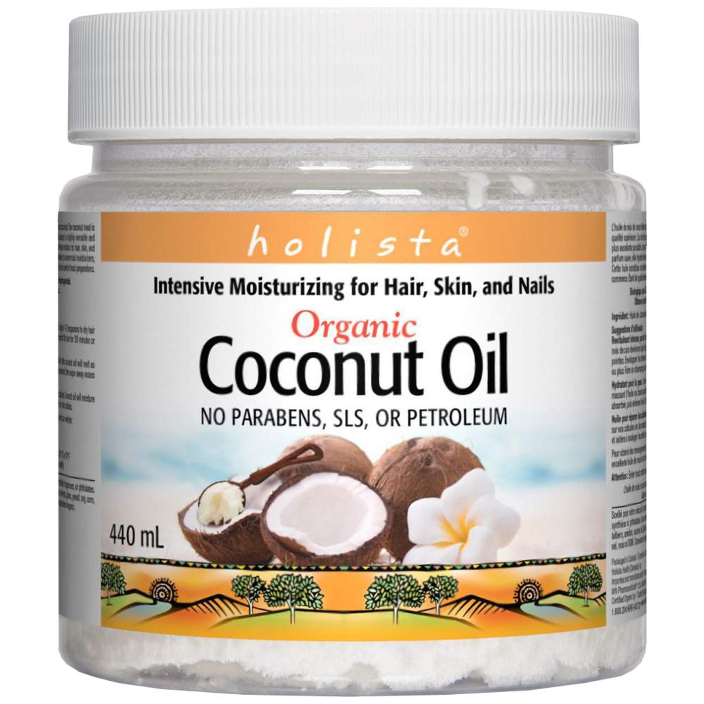 Natural Factors Coconut Oil Organic Holista 440 ml - Органично кокосово масло 440 ml