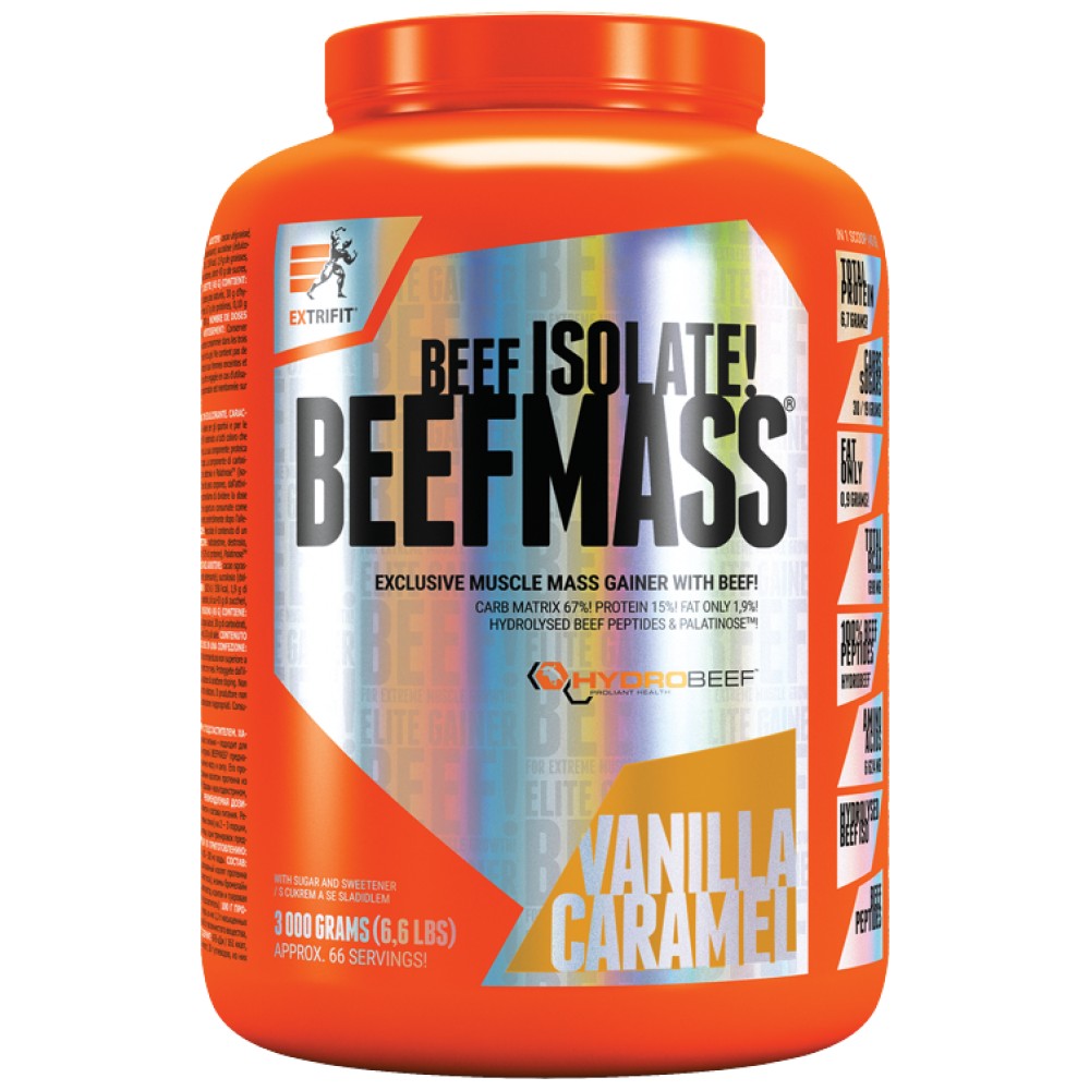 Extrifit Sports Nutrition BeefMass - Телешки протеинов гейнър