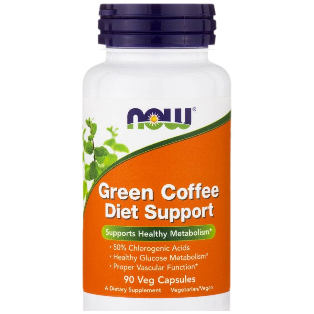 NOW Foods Green Coffee Diet Support - Зелено кафе за отслабване