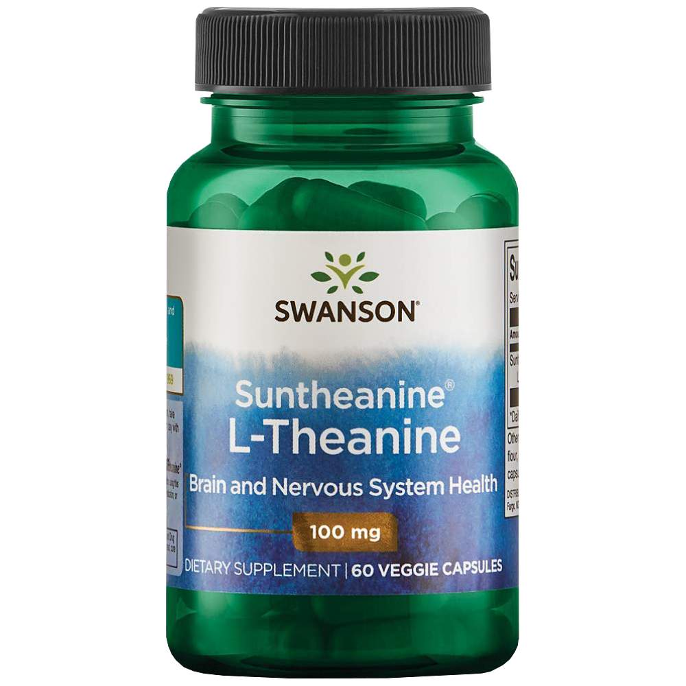 SWANSON Suntheanine L-Theanine 100 mg - L-Теанин Suntheanine 100 mg