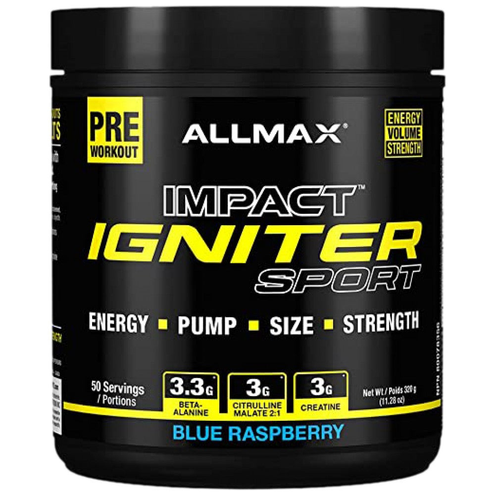 AllMax Nutrition Impact Igniter Sport Pre-Workout - Предтренировъчна формула