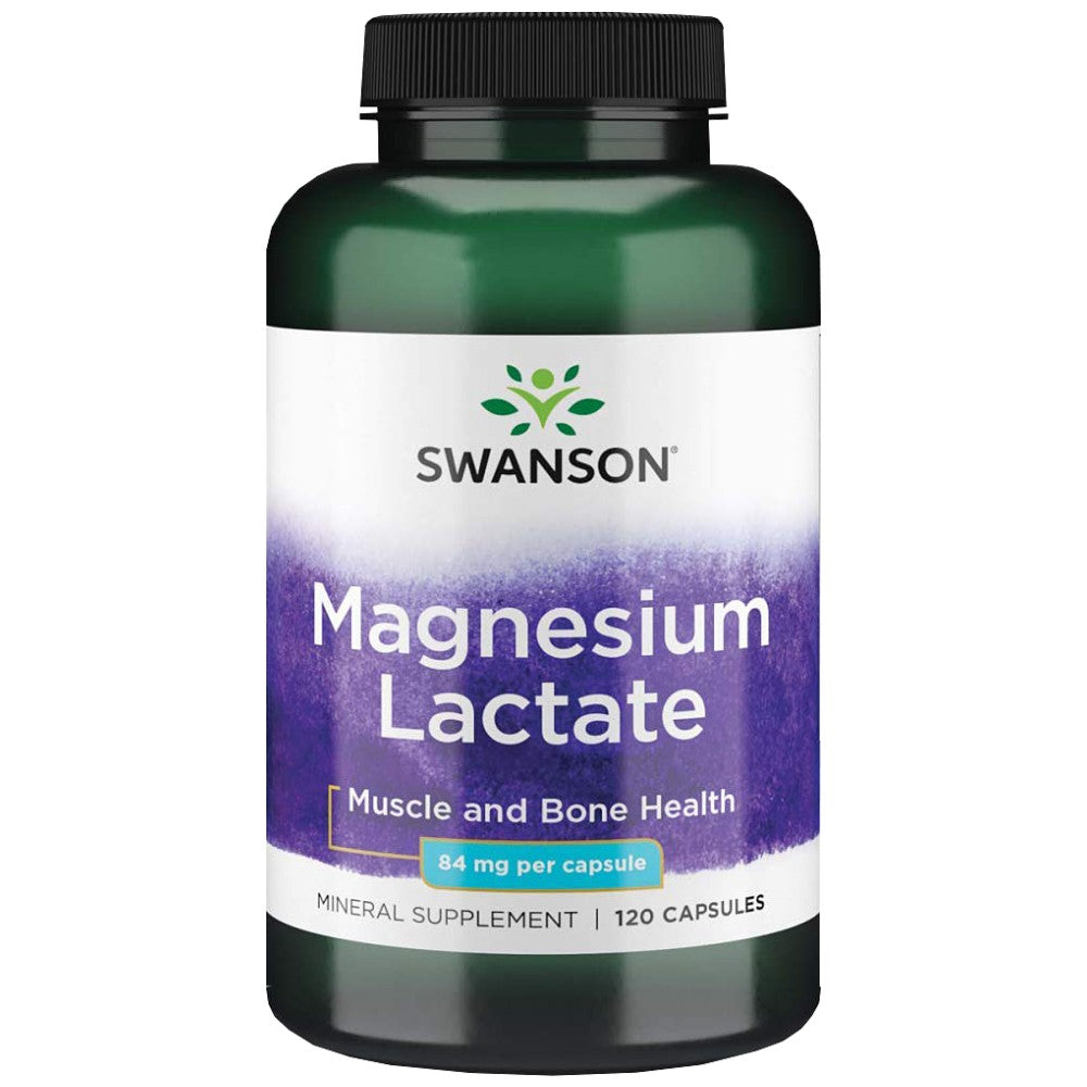SWANSON Magnesium Lactate 84 mg - Магнезиев лактат 84 mg