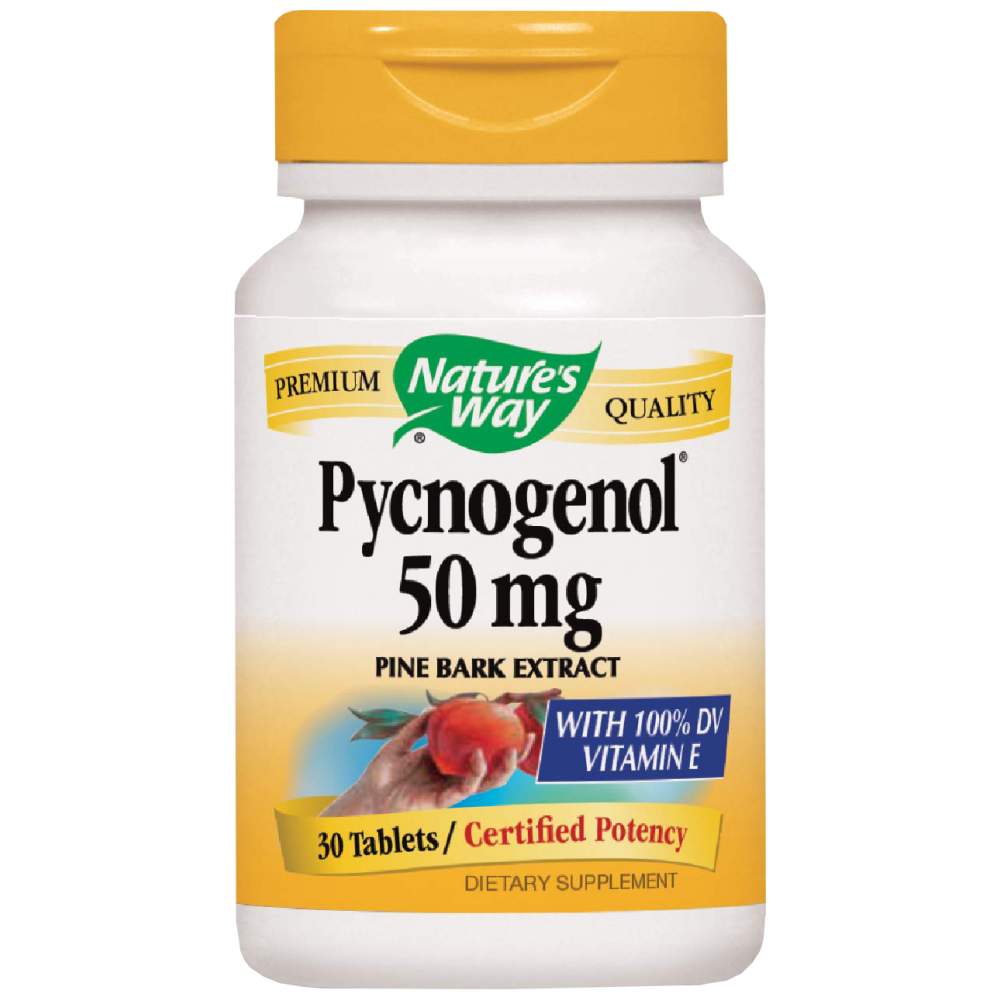 Nature’s Way Pycnogenol 50 mg - Пикногенол 50 mg