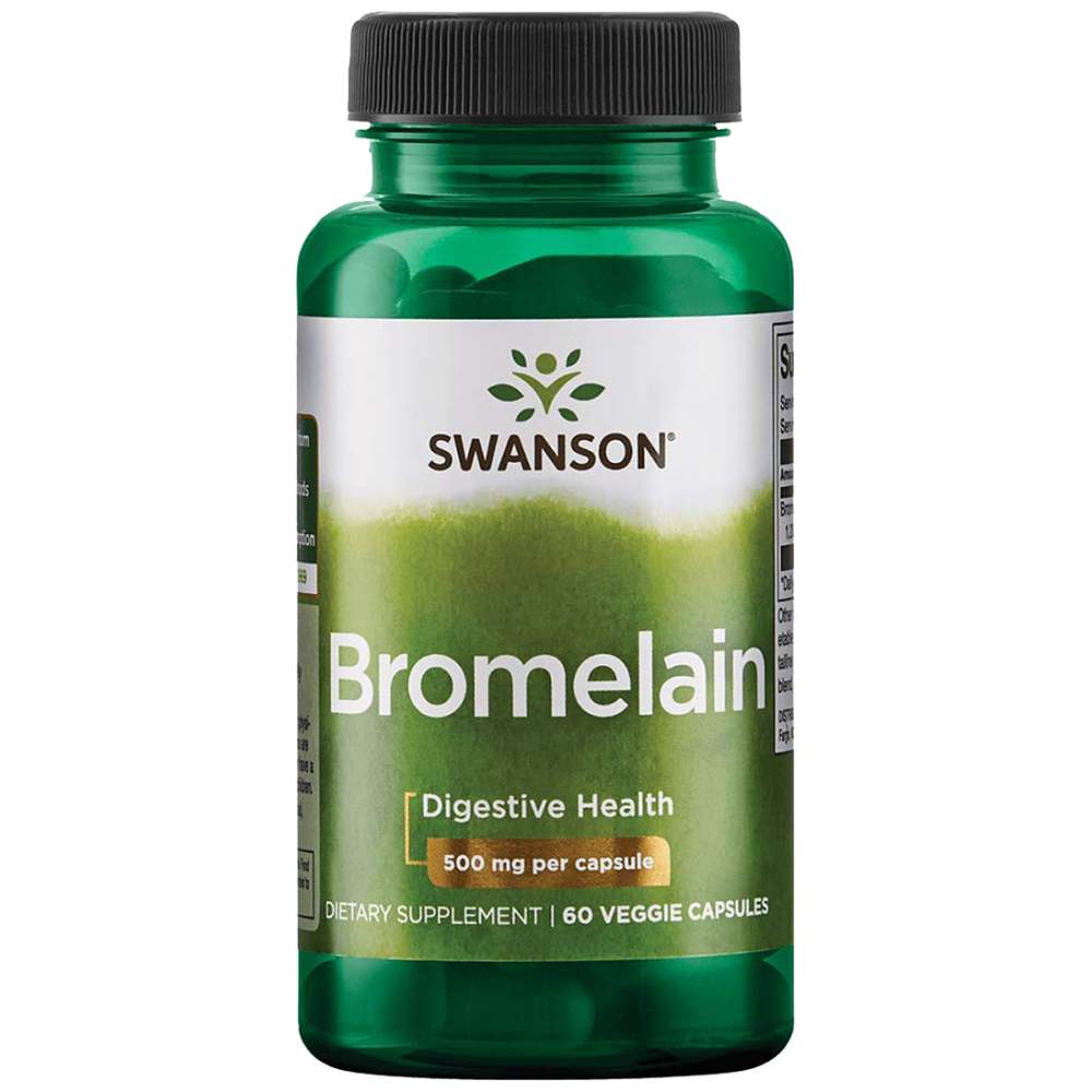 SWANSON Maximum Strength Bromelain 1200 GDU 500 mg - Бромелаин 1200 GDU 500 mg