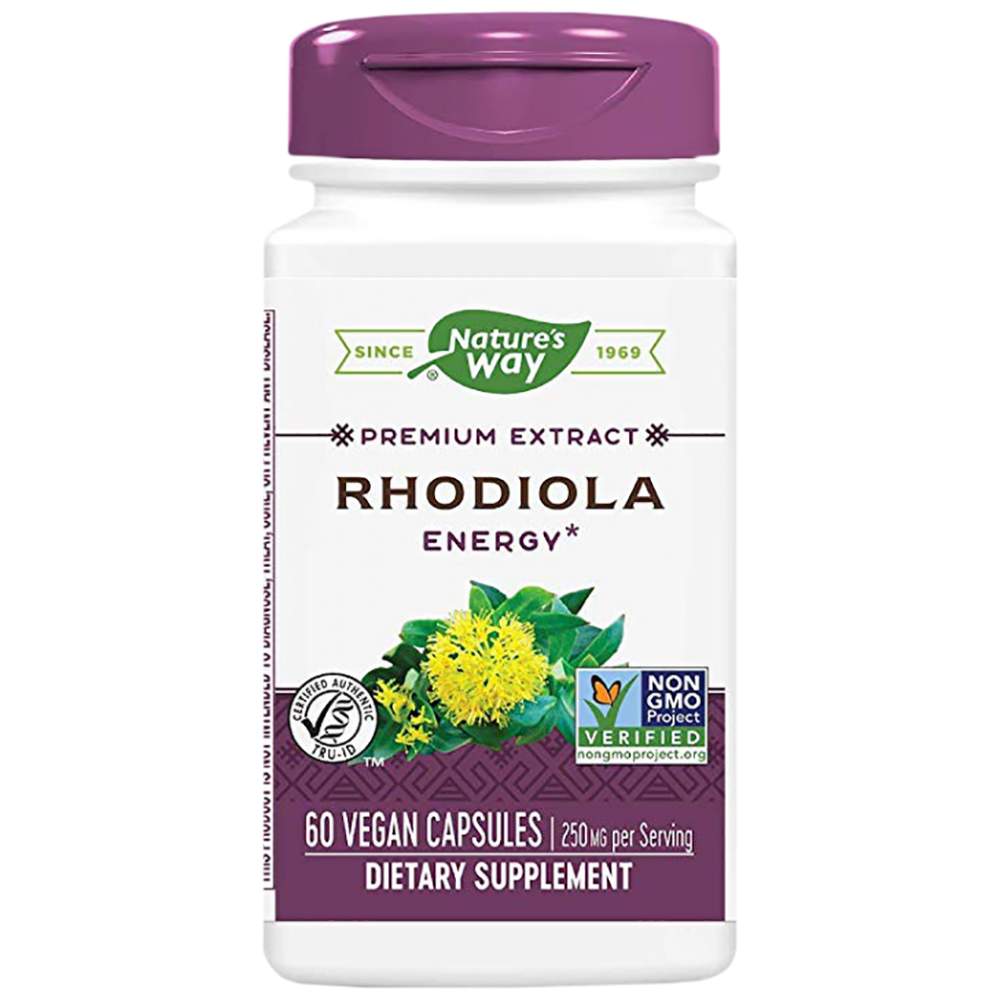 Nature’s Way Rhodiola Rosea 250 mg - Родиола розова 250 mg