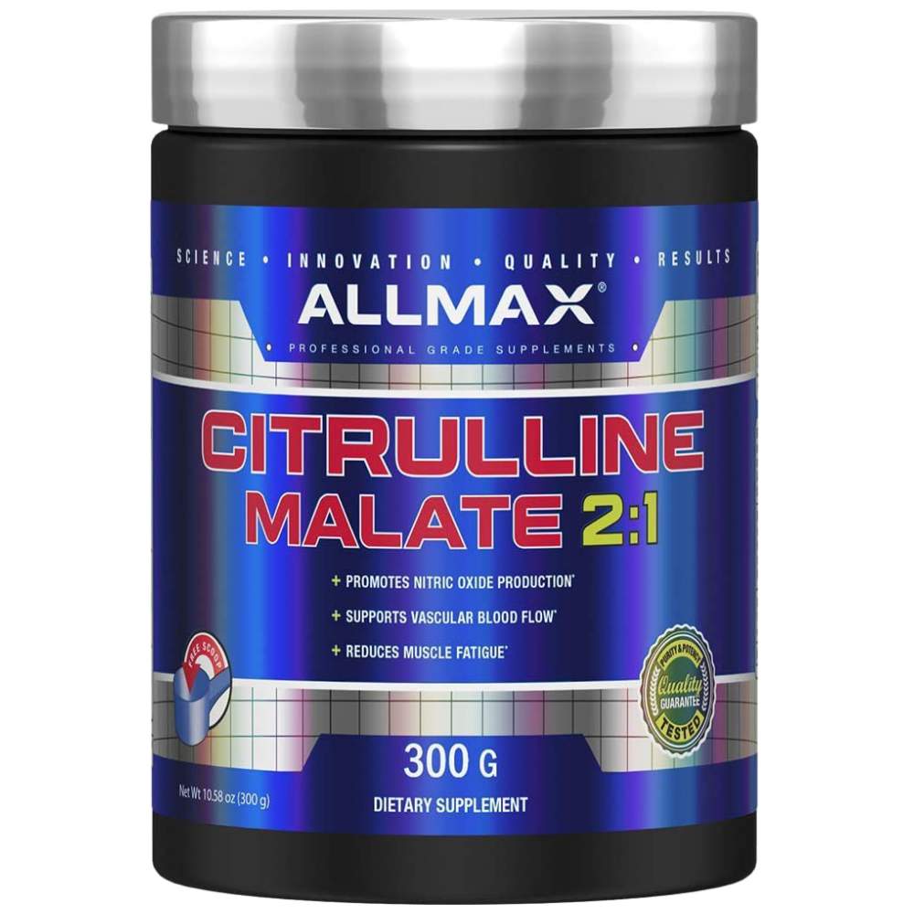 AllMax Nutrition Citrulline Malate Powder - Цитрулин малат на прах