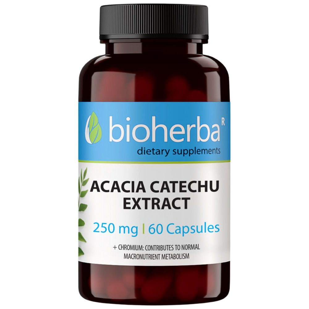 Bioherba Acacia Catechu Extract 250 mg - Екстракт от акация катеху 250 mg
