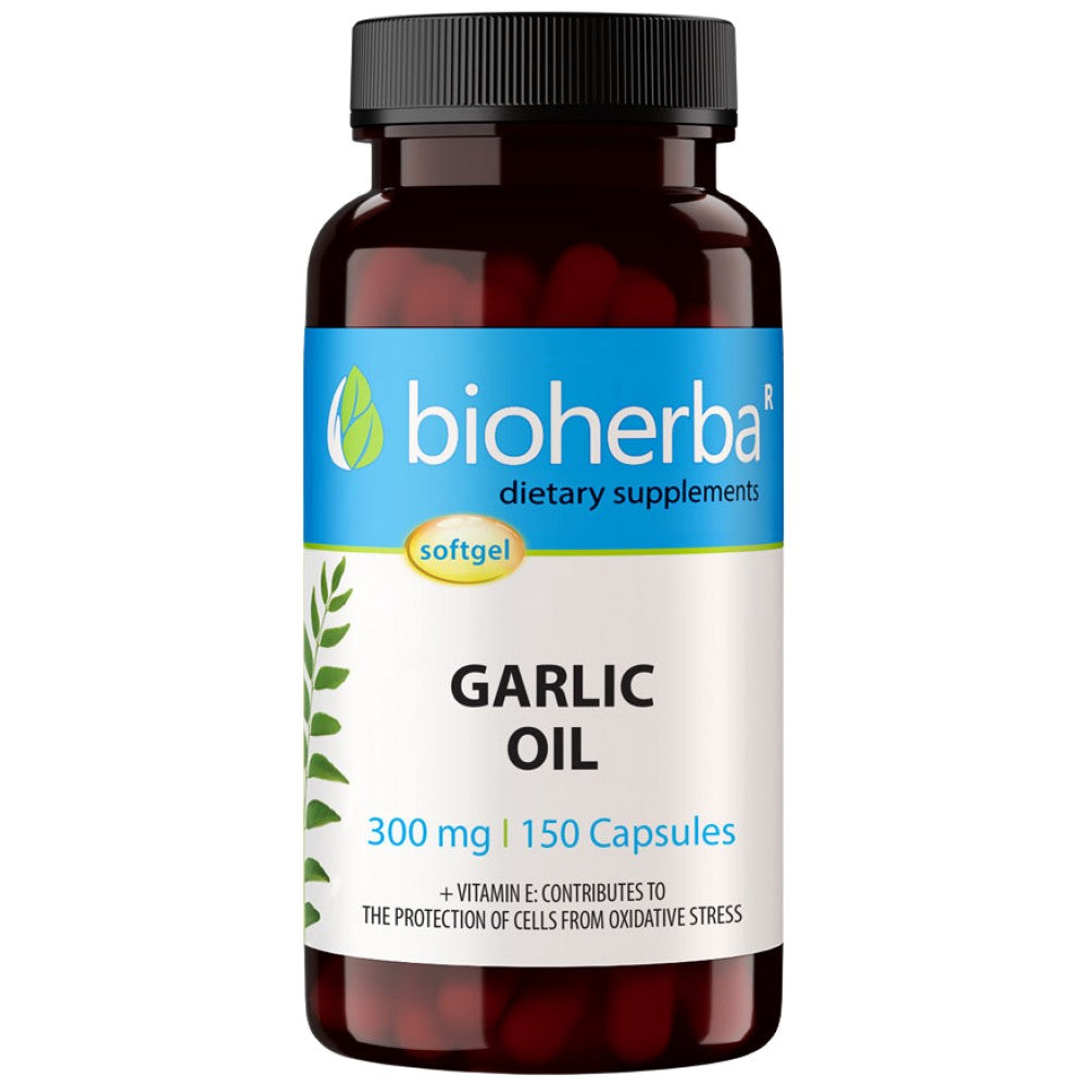 Bioherba Garlic Oil 300 mg - Чесново масло 300 mg