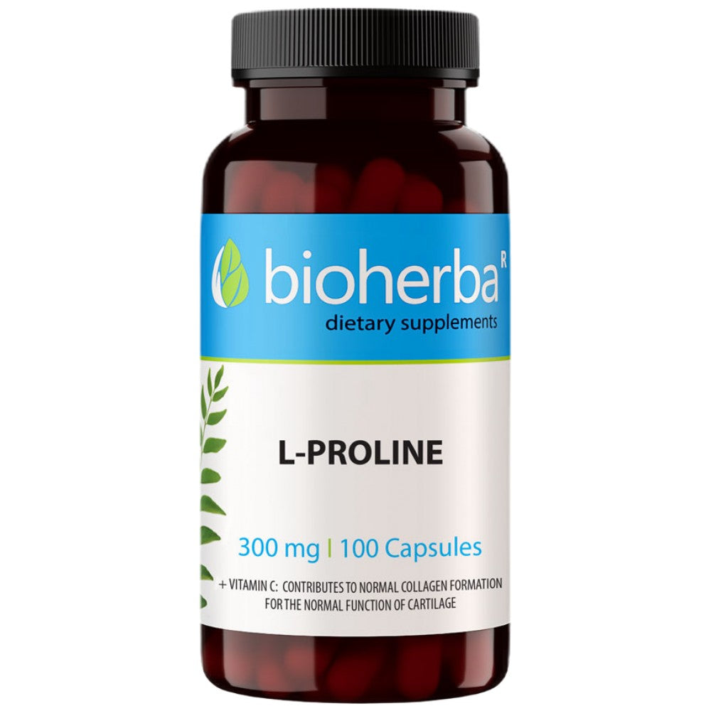 Bioherba L-Proline 300 mg - L-Пролин 300 mg