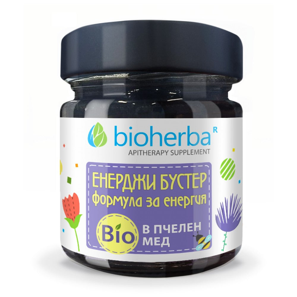 Bioherba Organic Honey Energy Booster Formula - Био мед за енергия