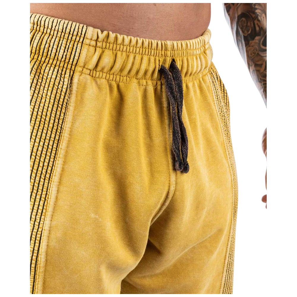 Legal Power Stone Wash Shorts Ottobos - Шорти за трениране жълти